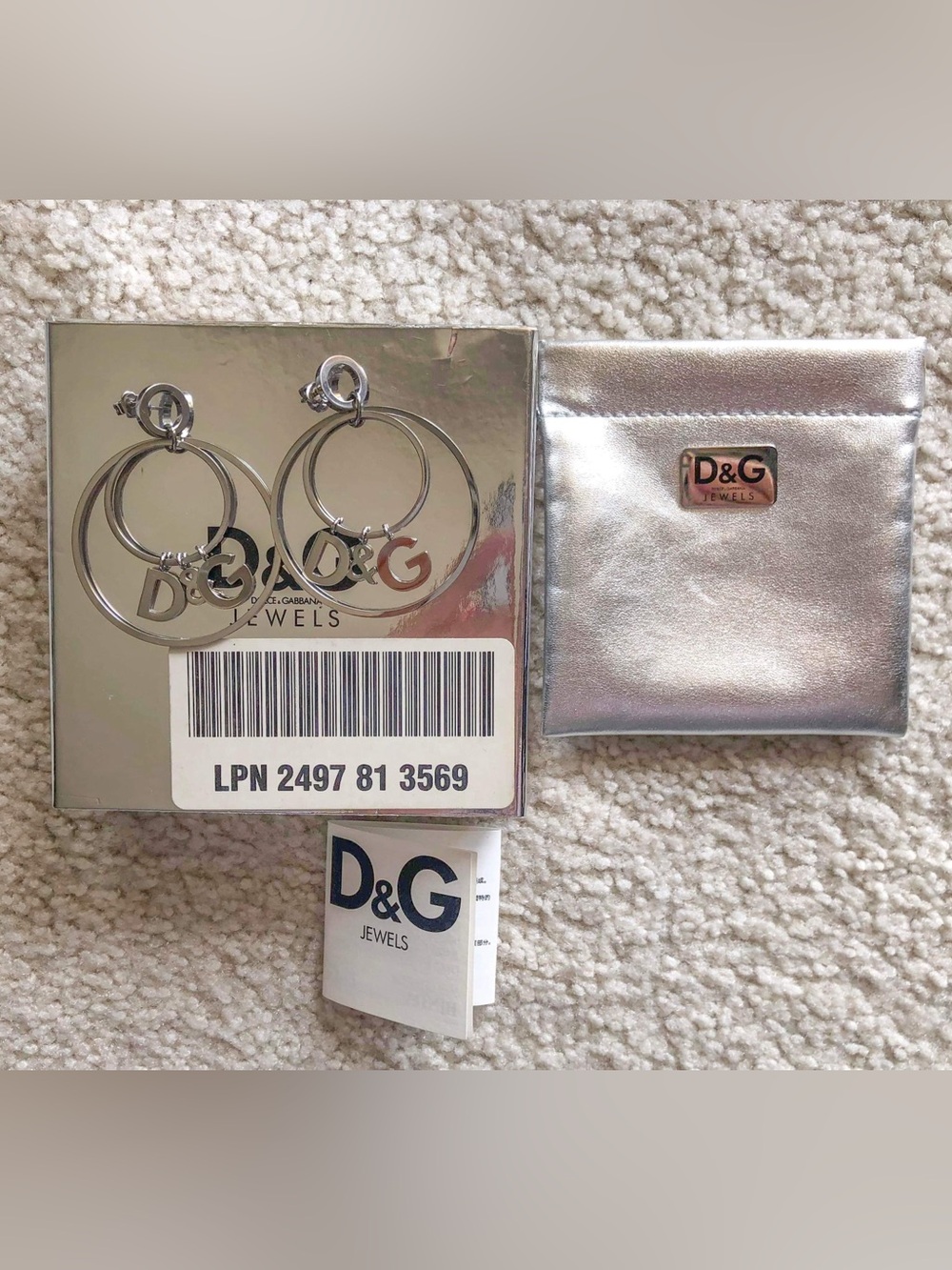 D&G Hoop Earrings